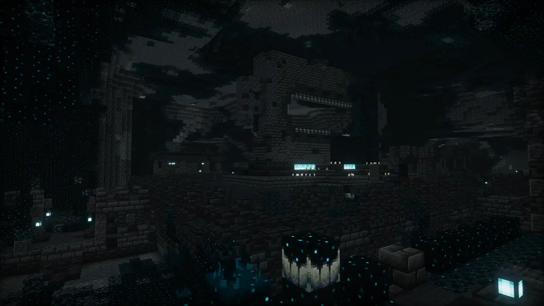 Woodland Mansion, Dorf und Ancient City in einem Tal