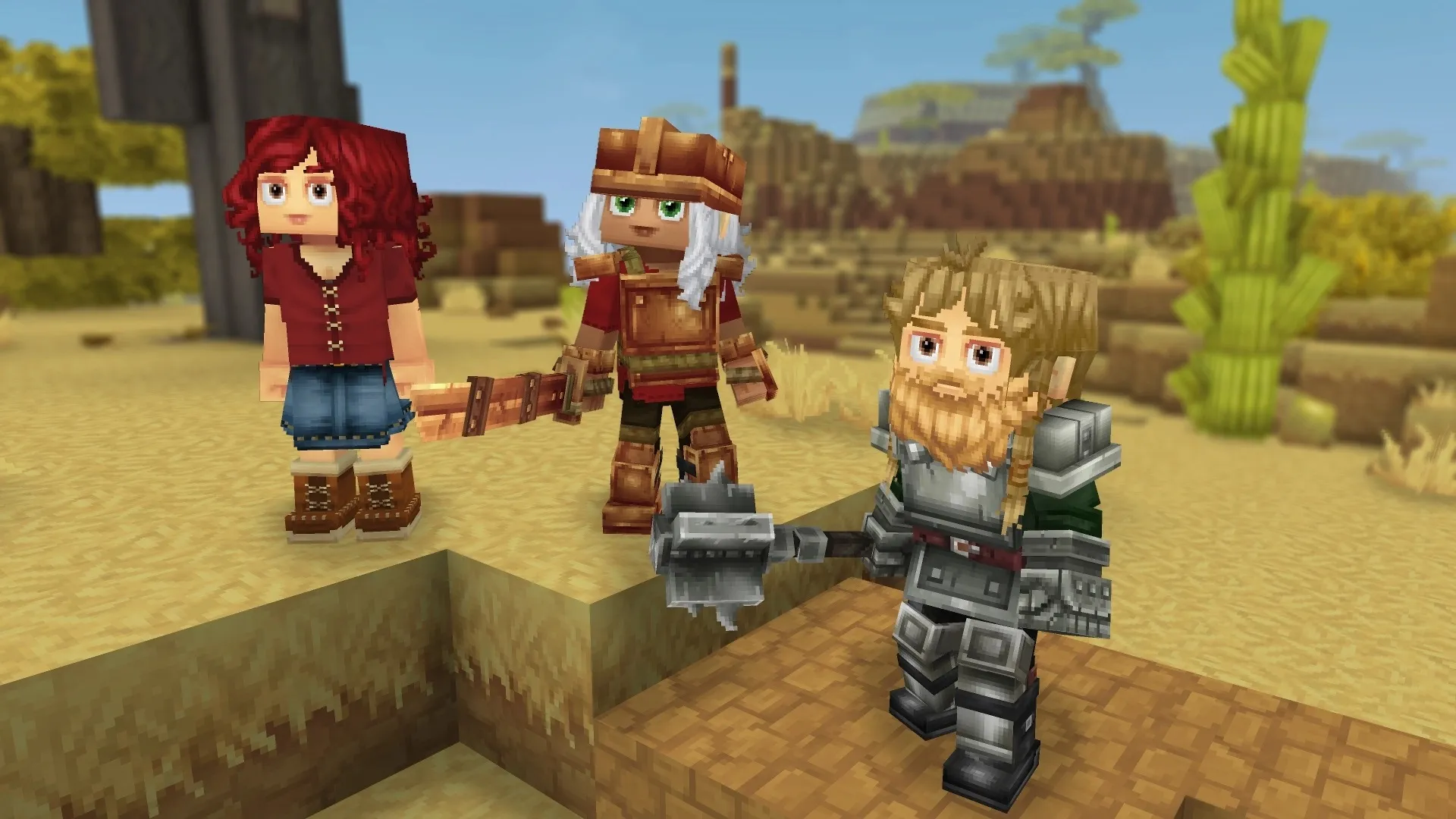 Charakteranpassung im Spiel Hytale