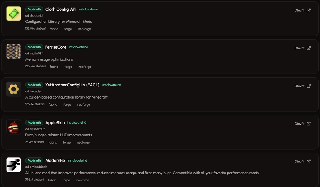 Mod-Installer im Eternyx-Panel