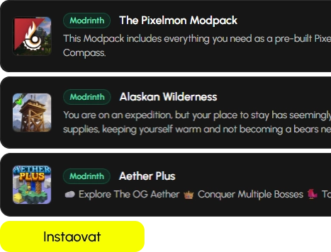 Modpack-Installer im Eternyx-Panel
